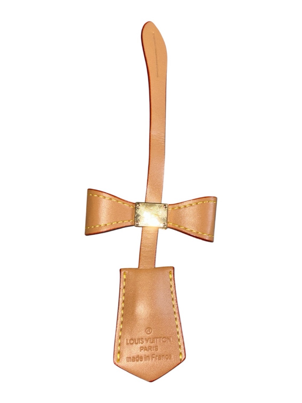 Fashion Leather Bow Bag Charm